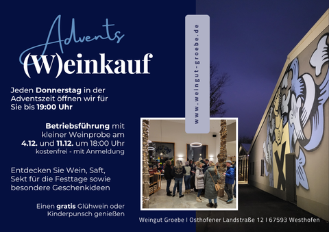 Advents(w)einkauf - 4.12.25