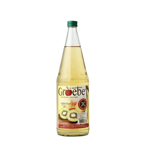 Groebes Apfel-Kiwisaft Fruchtgehalt 100 %