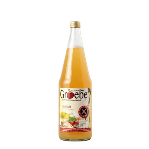 Groebes Apfelsaft -naturtrüb- Fruchtgehalt 100 %