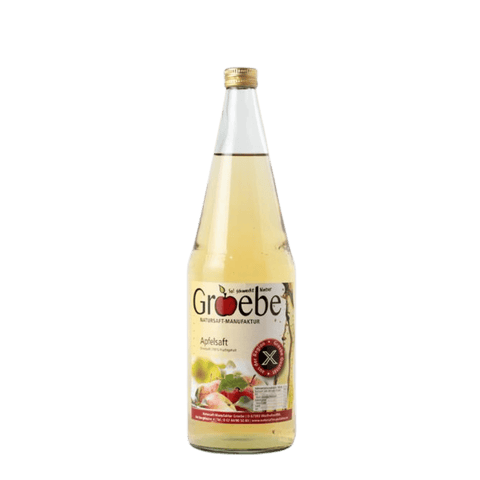 Groebes Apfelsaft Fruchtgehalt 100 %