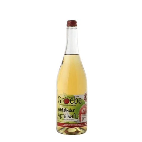 Prickelnder Apfelsaft