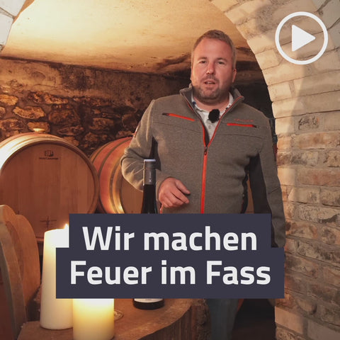 2022er Gundersheimer Höllenbrand Blauer Spätburgunder Rotwein Qualitätswein trocken BIO-Wein